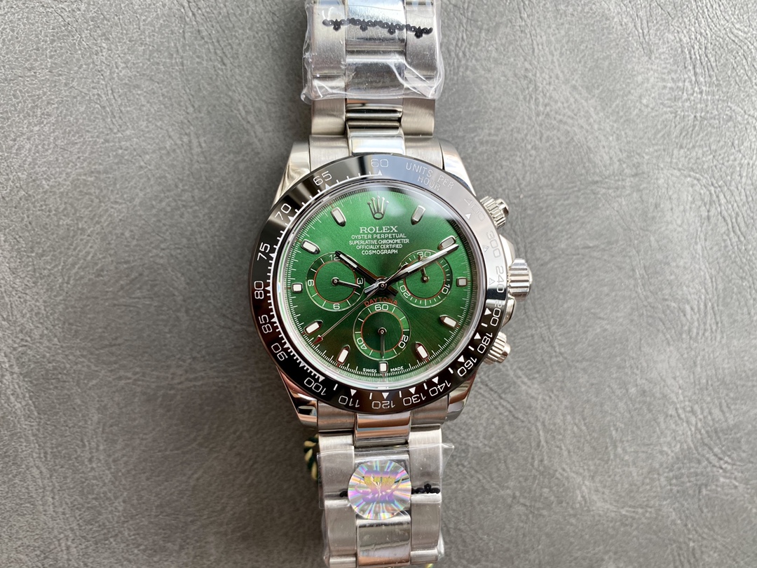 Rolex Cosmograph Daytona Luxury Watch, 40mm Stainless Steel Case, Calibre 4130 Movement, Stainless Steel Oyster Bracelet