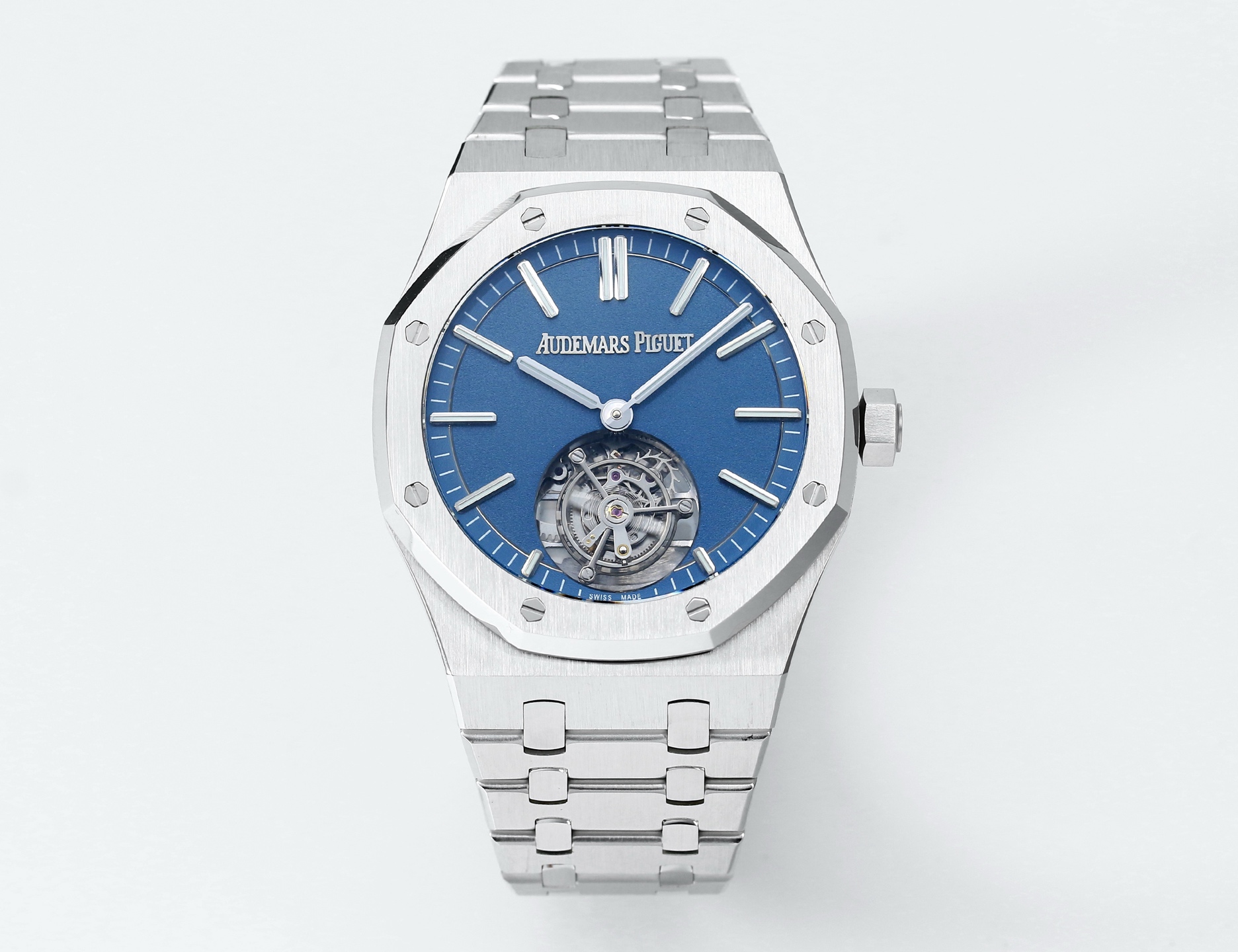 Audemars Piguet Royal Oak Tourbillon Luxury Watch, 41mm Stainless Steel Case, Tourbillon Automatic Movement, Stainless Steel Strap