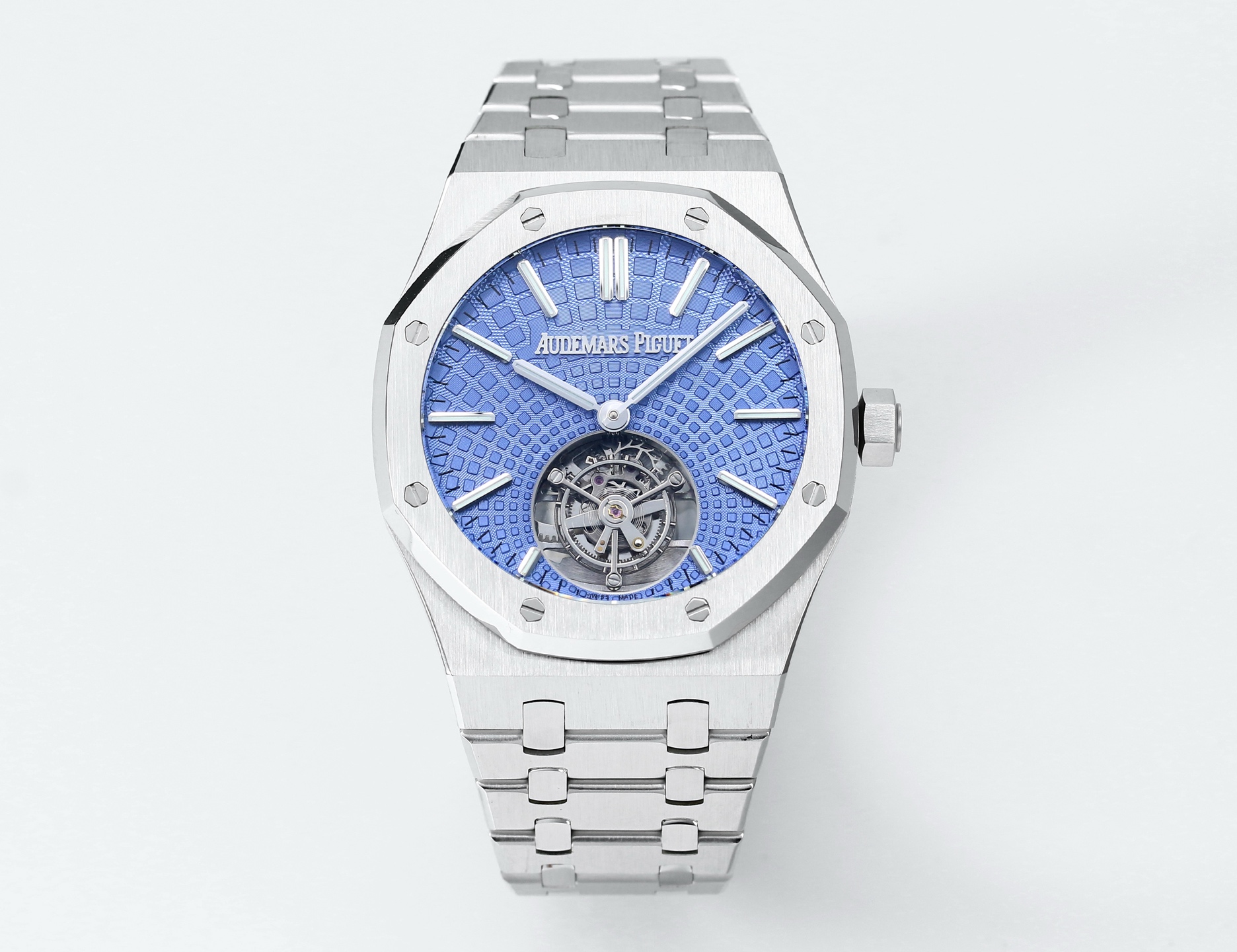 Audemars Piguet Royal Oak Tourbillon Luxury Watch, 41mm Stainless Steel Case, Tourbillon Automatic Movement, Stainless Steel Strap
