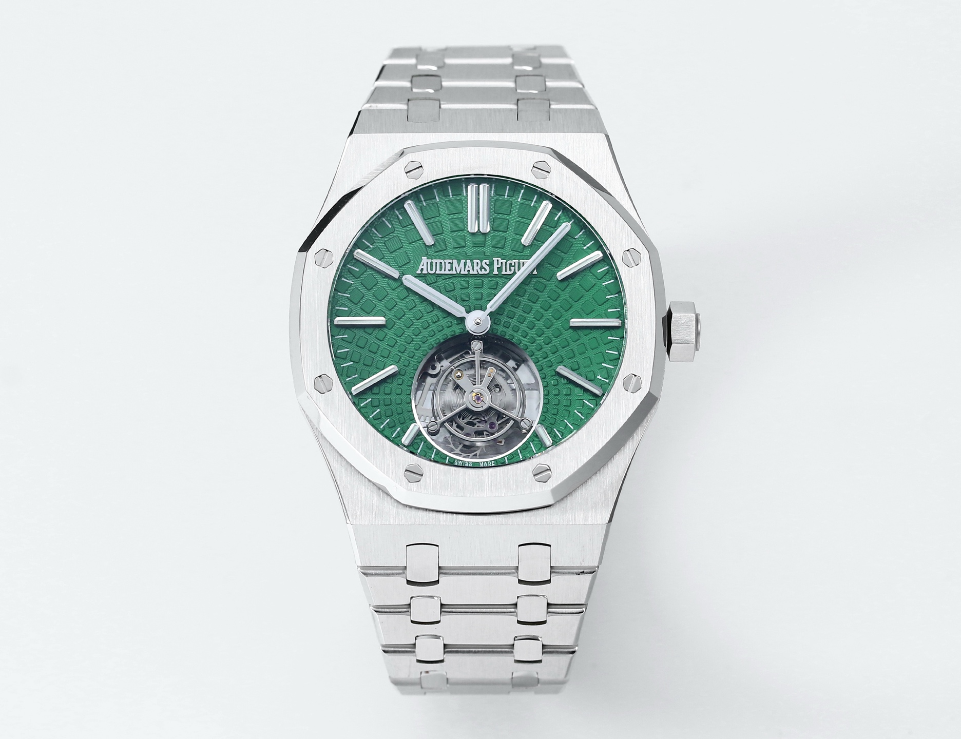 Audemars Piguet Royal Oak Tourbillon Luxury Watch, 41mm Stainless Steel Case, Tourbillon Automatic Movement, Stainless Steel Strap
