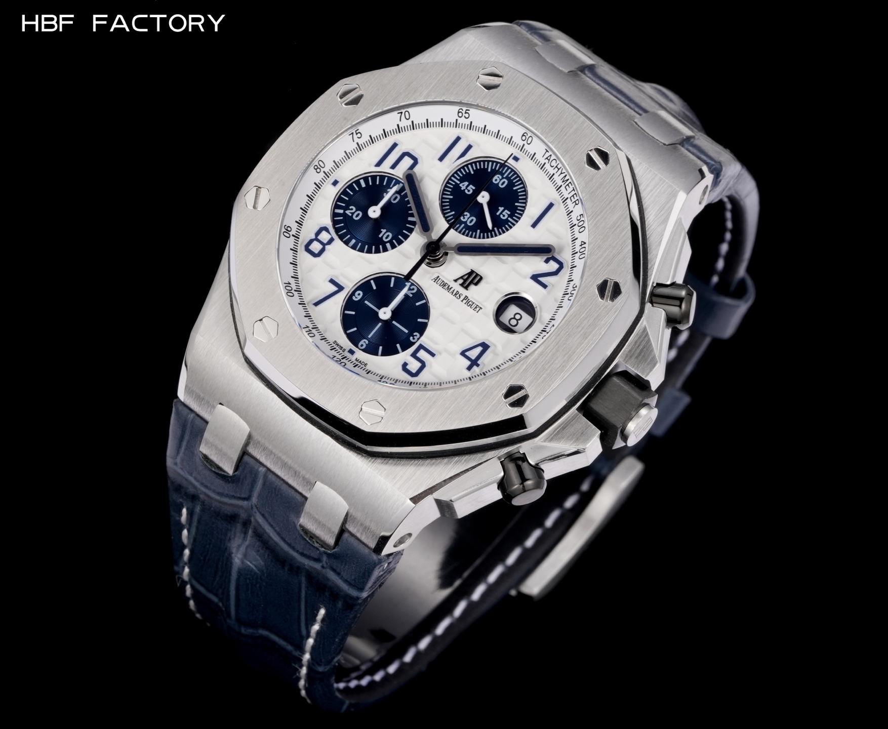 Audemars Piguet Royal Oak Offshore ~42mm Stainless Steel Automatic Chronograph Watch (Caliber 3126/3840)