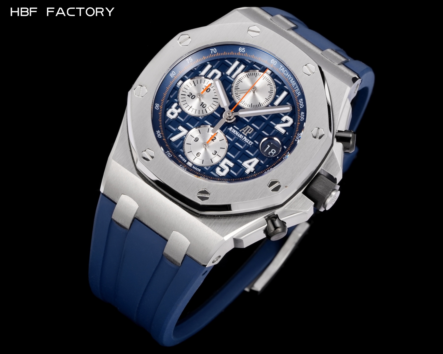 Audemars Piguet Royal Oak Offshore ~42mm Stainless Steel Automatic Chronograph Watch (Caliber 3126/3840)