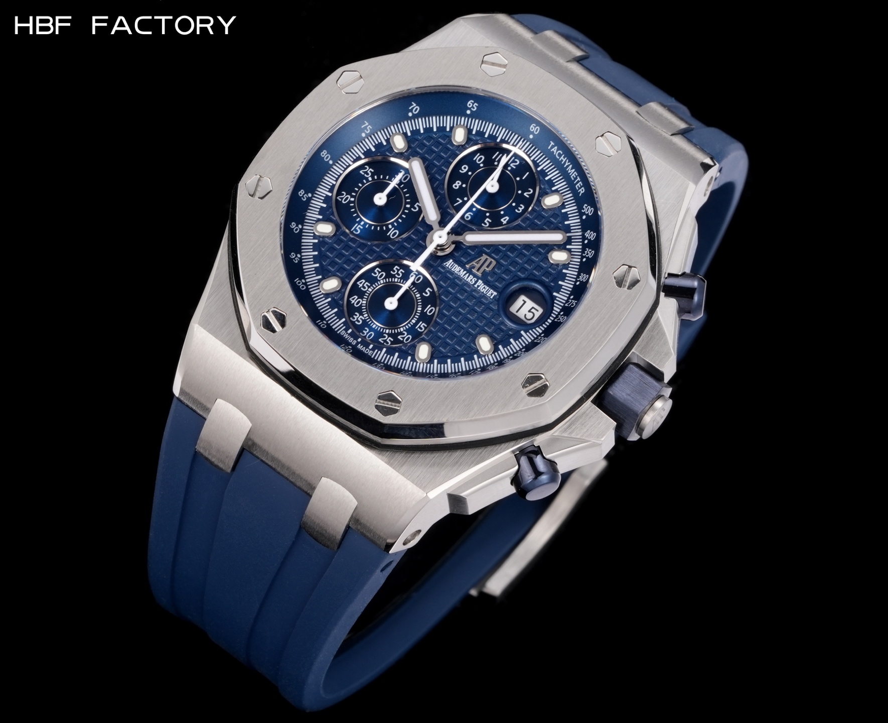 Audemars Piguet Royal Oak Offshore ~42mm Stainless Steel Automatic Chronograph Watch (Caliber 3126/3840)