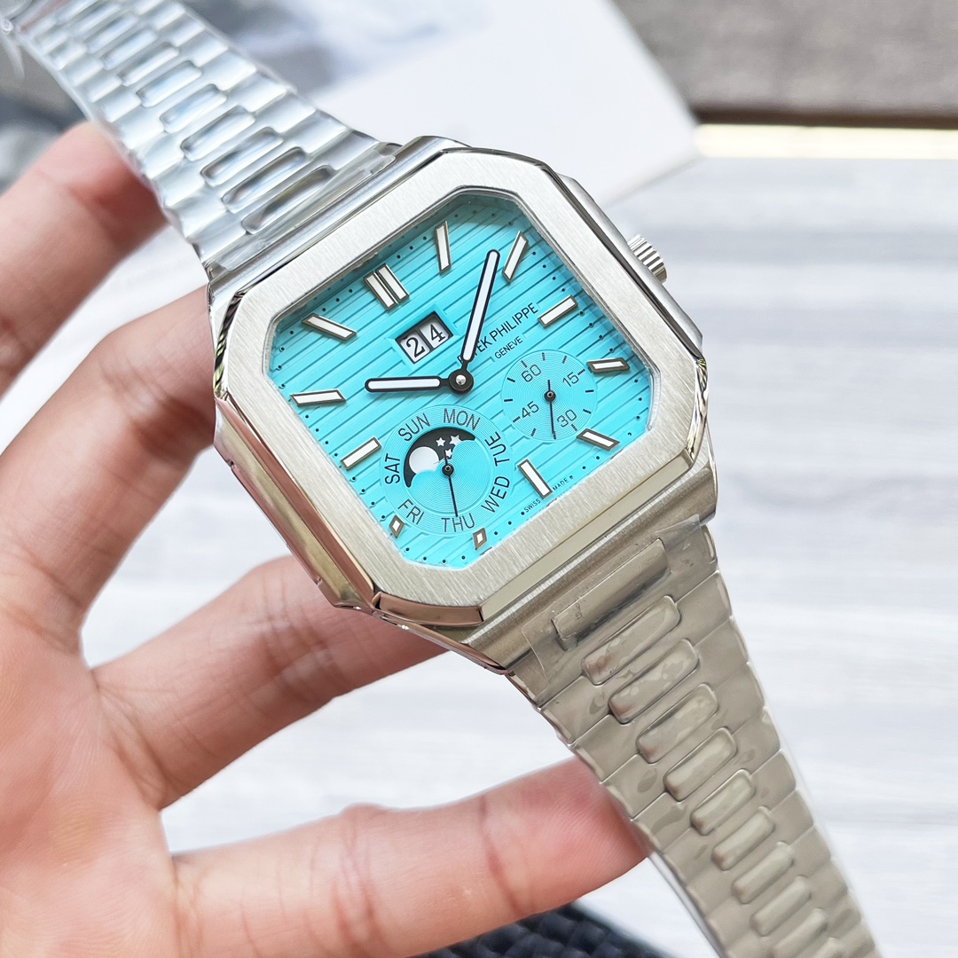 Patek Philippe Nautilus-Inspired ~40mm Stainless Steel Automatic Watch (Caliber 324 S QA LU 24H)