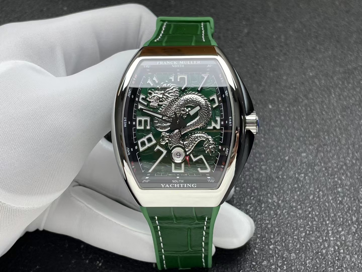 Franck Muller Vanguard Yachting Dragon King ~45mm Stainless Steel Limited Edition Automatic Watch (Caliber FM Automatic)