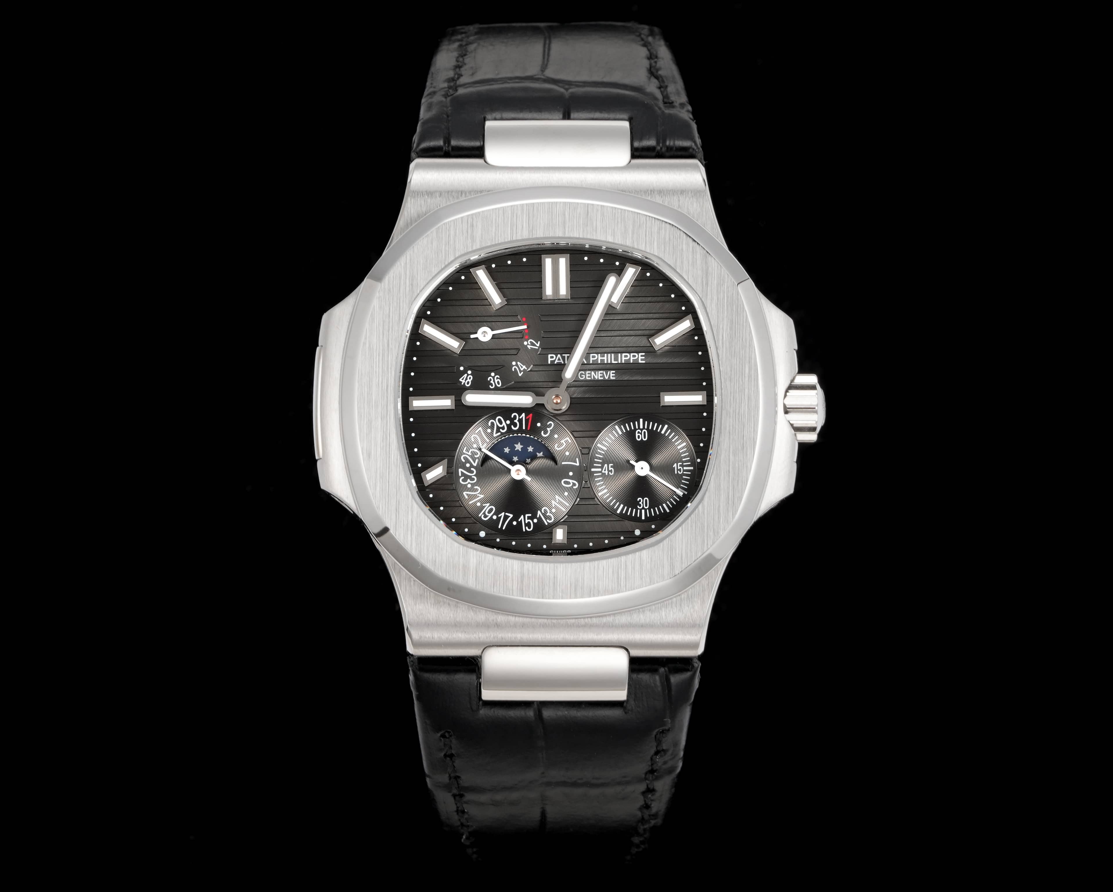 Patek Philippe Nautilus ~40mm Stainless Steel Automatic Perpetual Calendar Watch (Caliber 240)