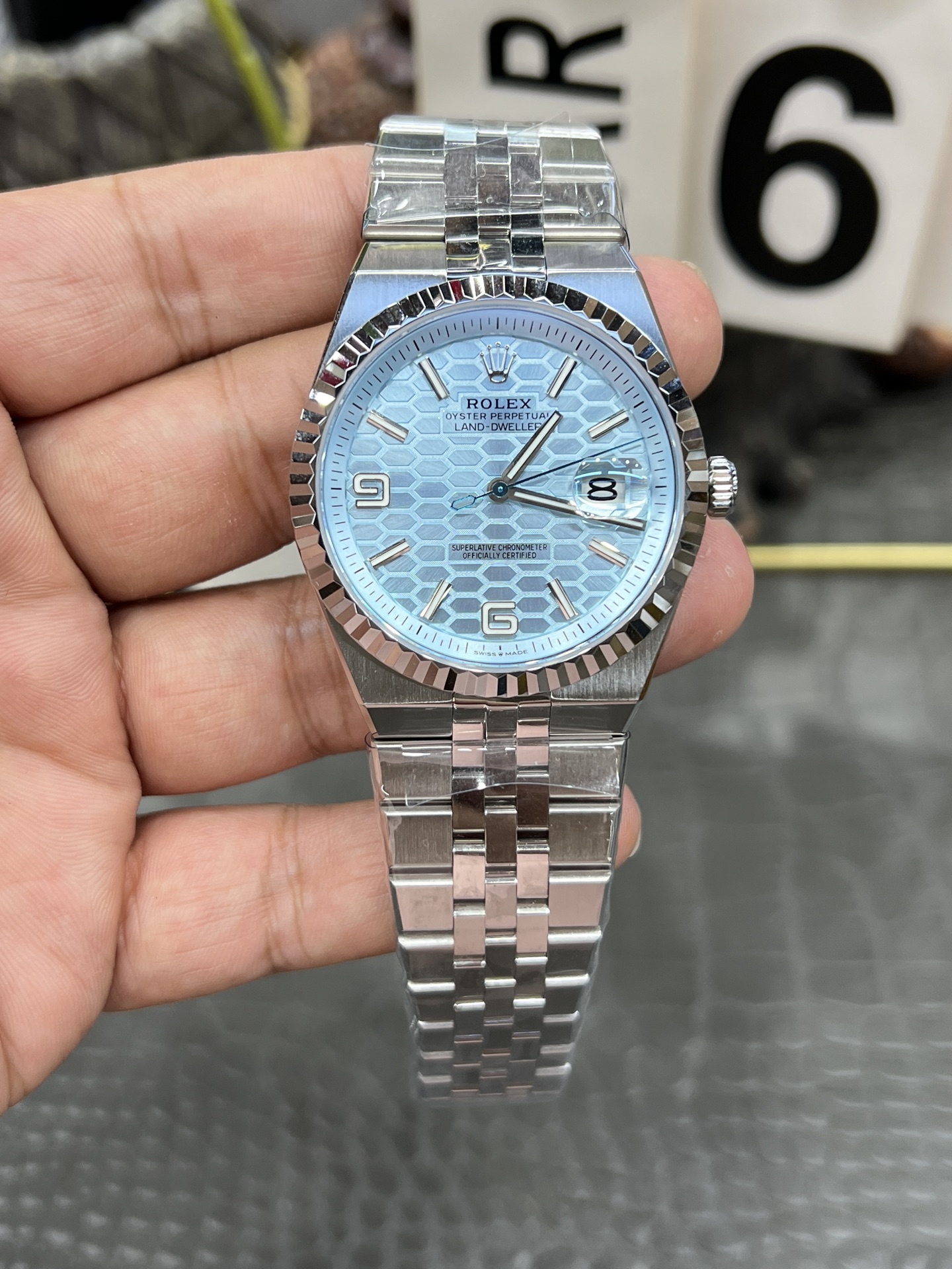 Rolex Oyster Perpetual Day-Date ~40mm Stainless Steel Automatic Watch (Caliber 3255)