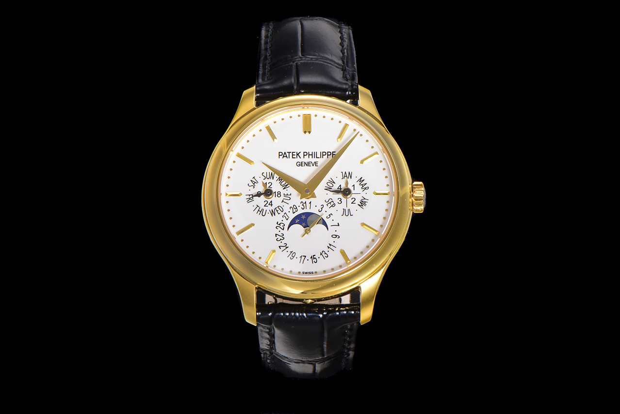 Patek Philippe Perpetual Calendar ~39mm 18K Yellow Gold Automatic Watch (Caliber 324 S QR)