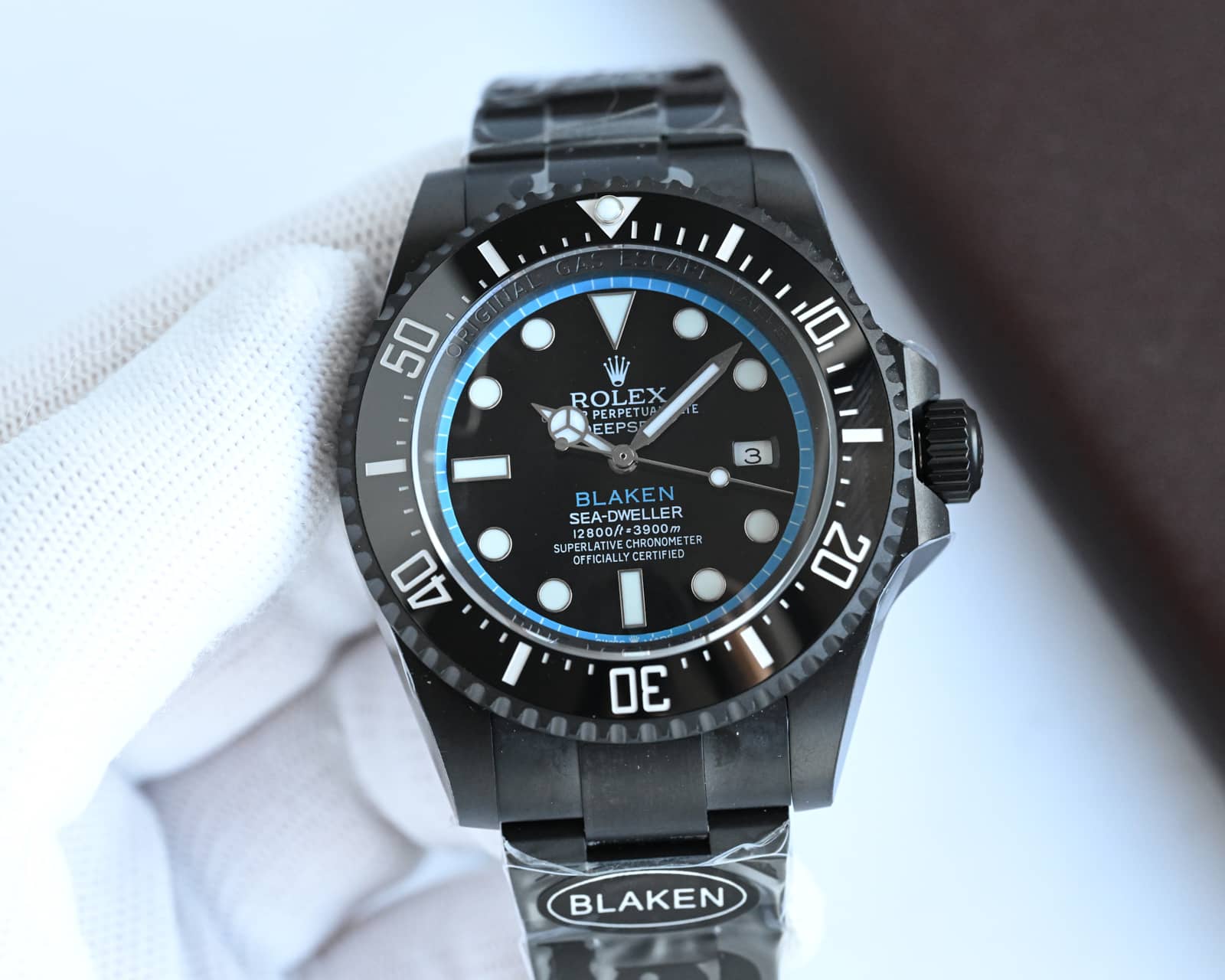 Rolex Sea - Dweller Blaken Limited Edition Automatic Watch (Cal.3235, 44mm)