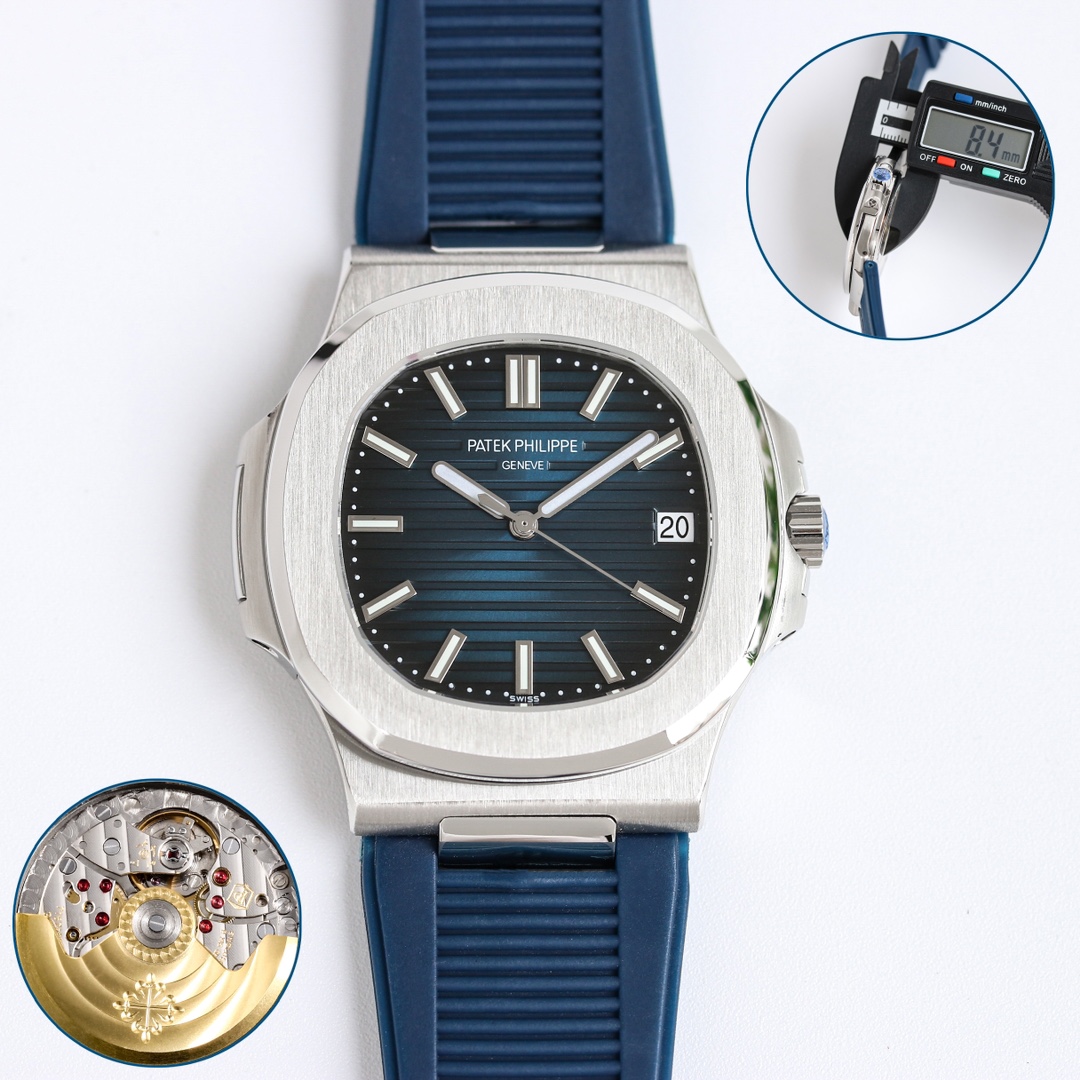 Patek Philippe Nautilus ~40mm Stainless Steel Automatic Watch (Caliber 324 S C)
