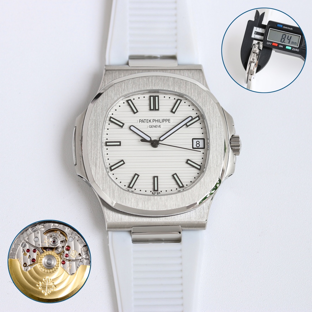 Patek Philippe Nautilus ~40mm Stainless Steel Automatic Watch (Caliber 324 S C)