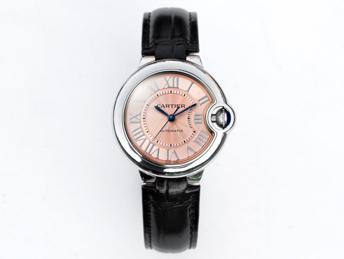 Cartier Ballon Bleu de Cartier ~33mm Stainless Steel Automatic Watch (Caliber 076)
