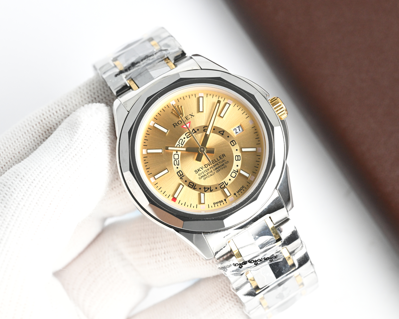 Rolex Datejust ~42mm Stainless Steel Diamond-Set Automatic Watch (Caliber 3235)
