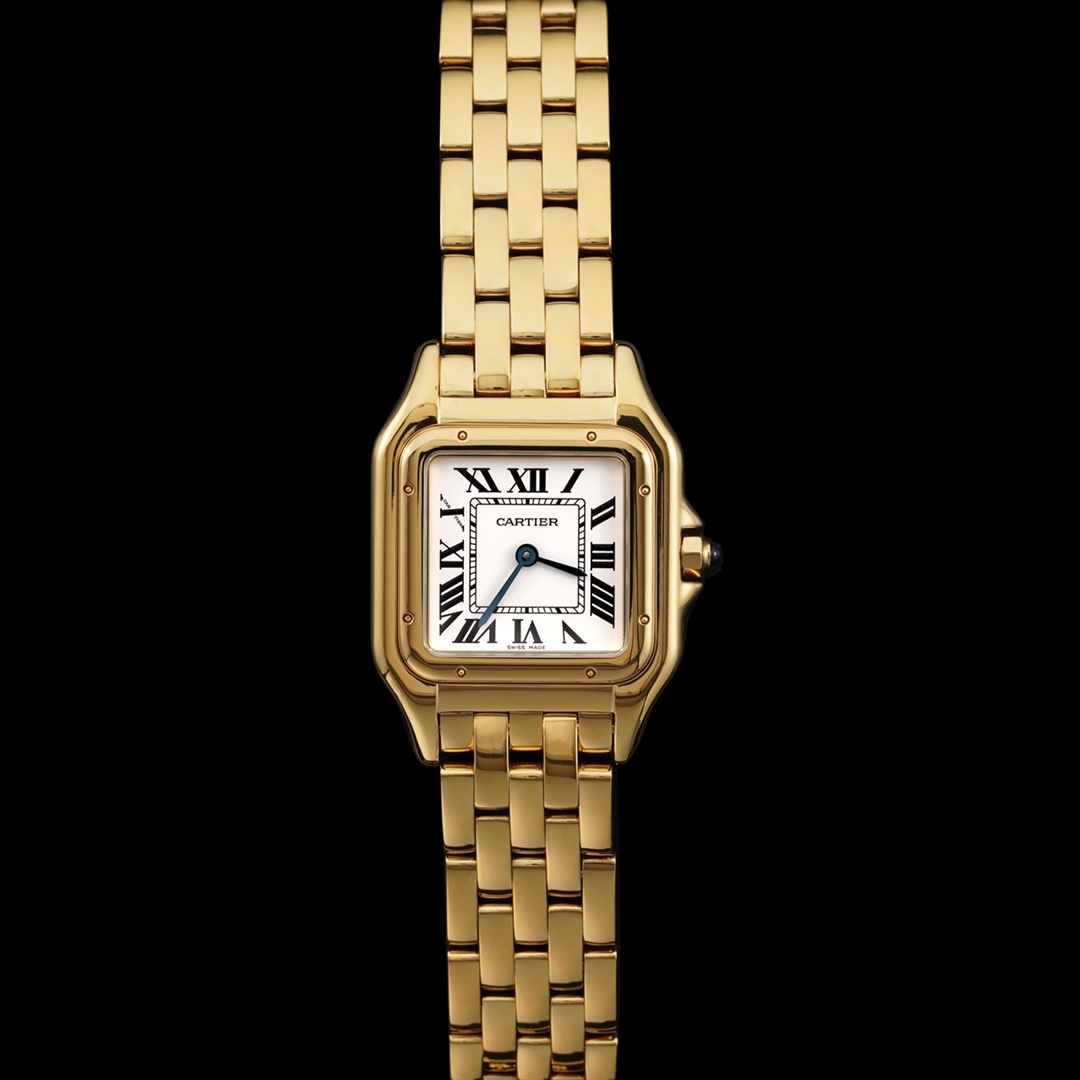 Cartier Panthère ~27mm 18K Yellow Gold Quartz Watch (Caliber 057)