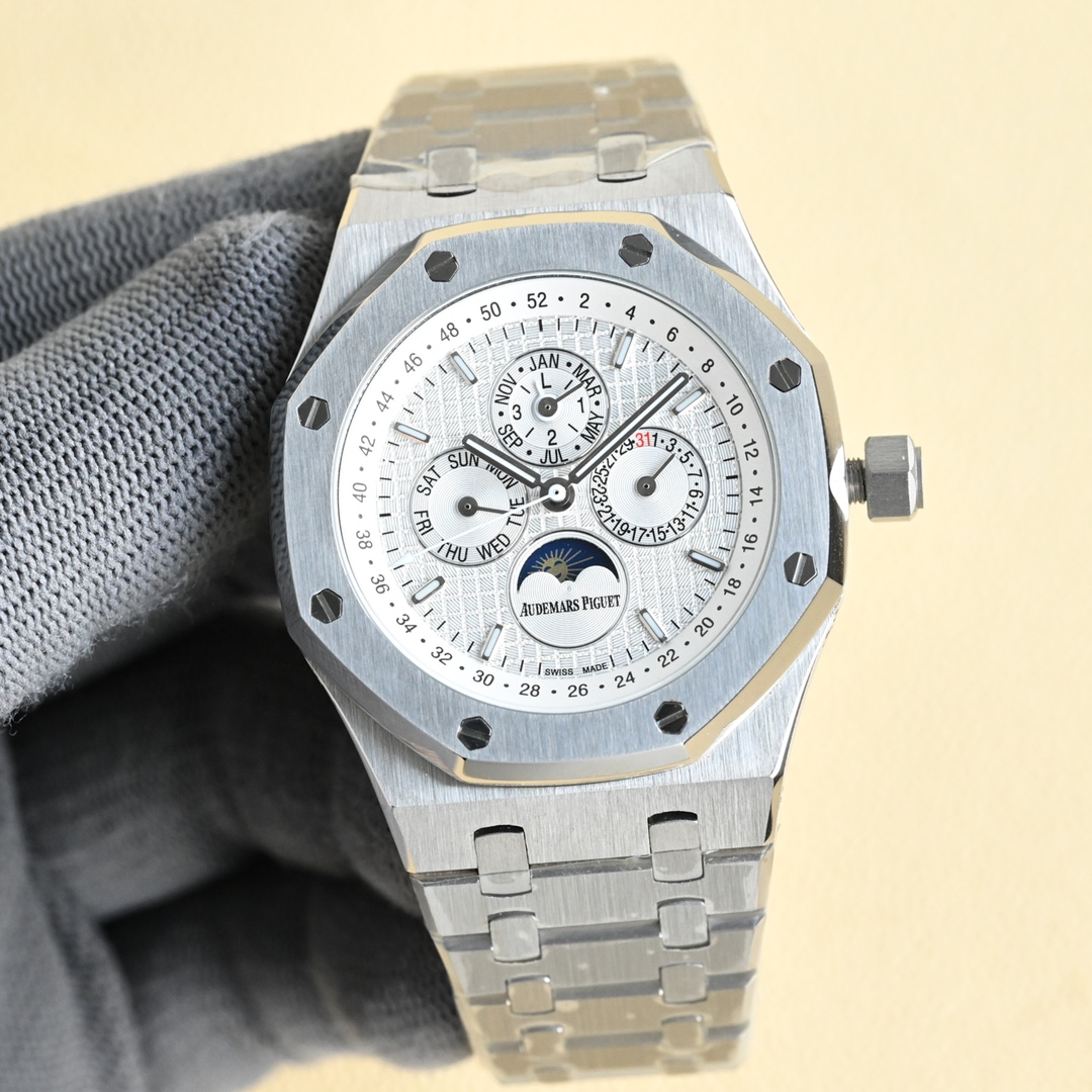 Audemars Piguet Royal Oak Perpetual Calendar ~41mm Stainless Steel Automatic Watch (Caliber 5134)