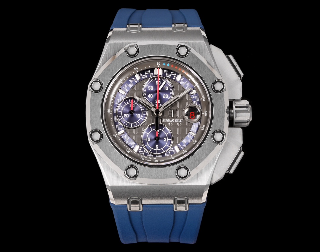Audemars Piguet Royal Oak Offshore Michael Schumacher Limited Edition Blue Dial Chronograph Watch, 44mm, Calibre 3126/3840 Movement