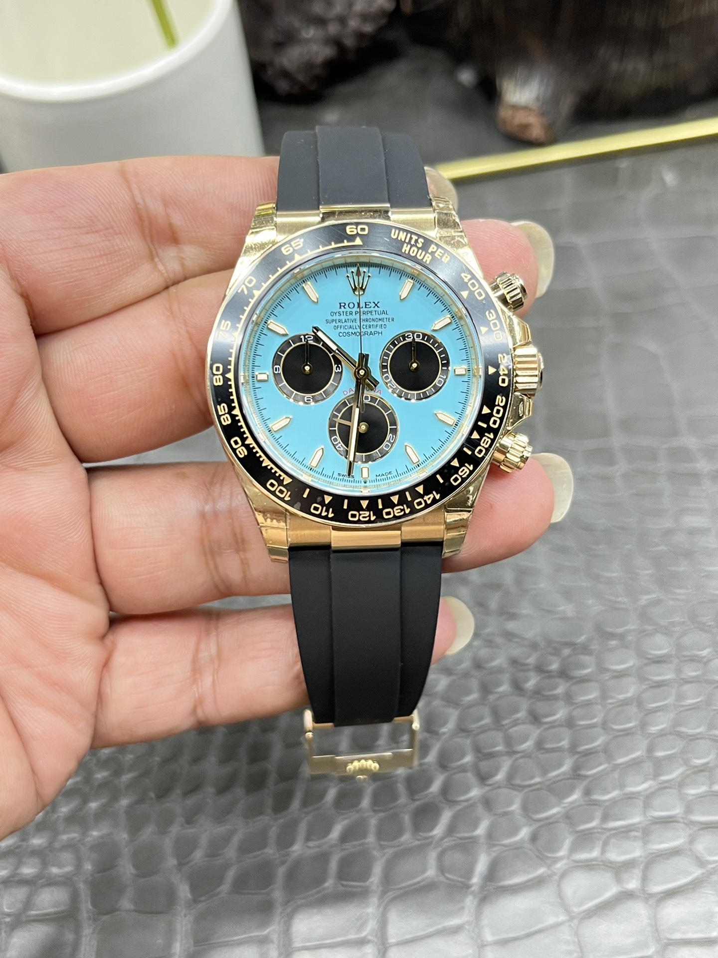 Rolex Cosmograph Daytona Ice Blue Dial Watch, 40mm, Calibre 4130 Movement