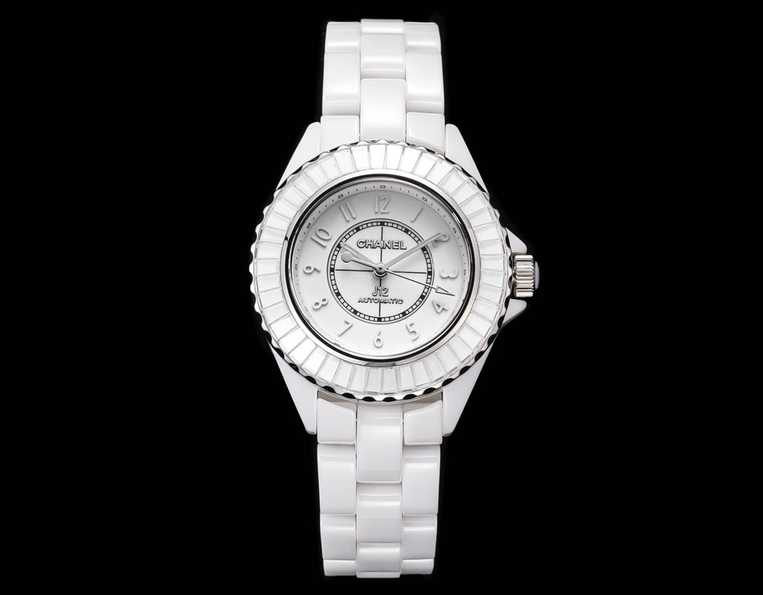 Chanel J12 White Dial Watch, 33mm, Calibre 12.2 Movement