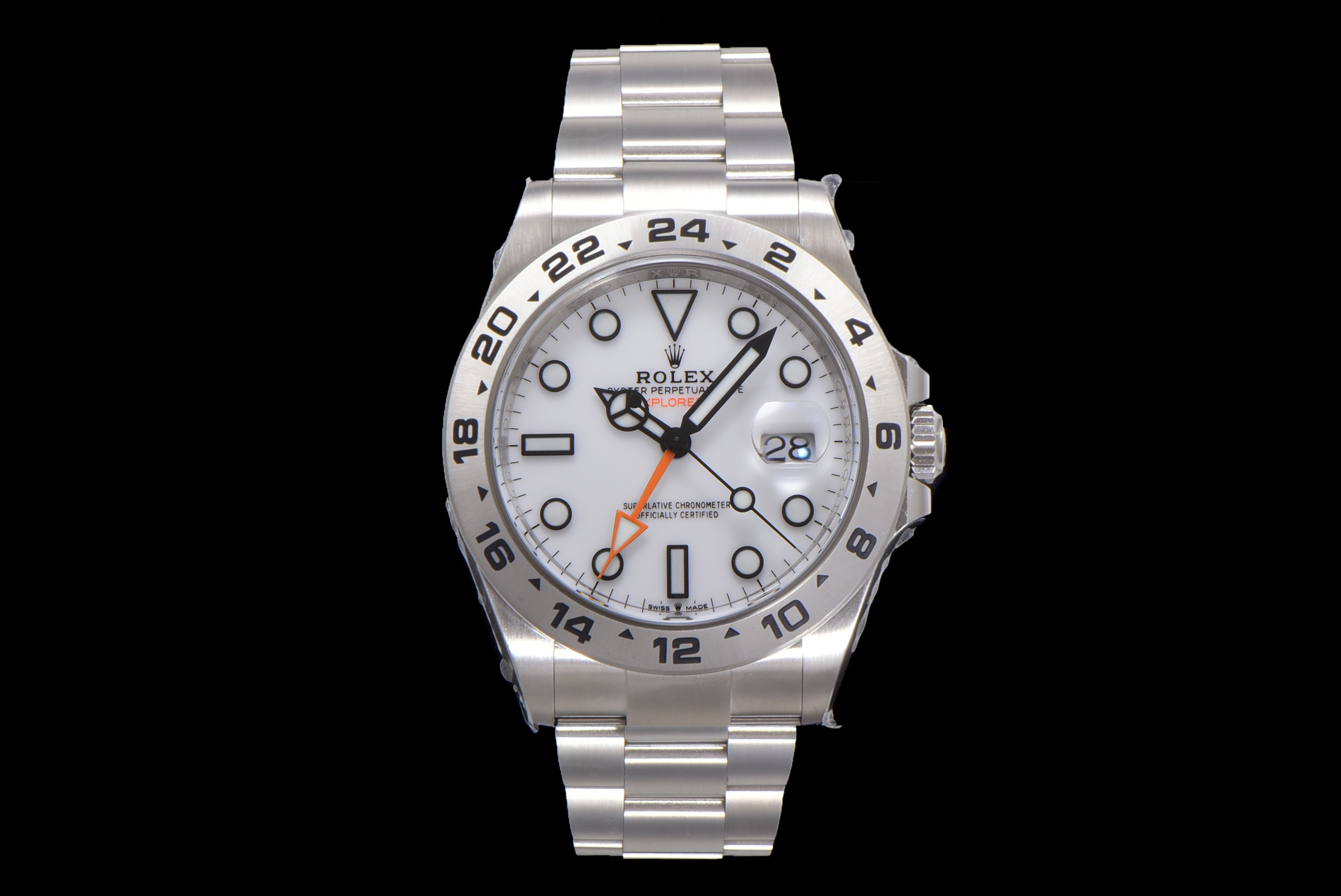 Rolex Explorer II White Dial Watch, 42mm, Automatic Movement