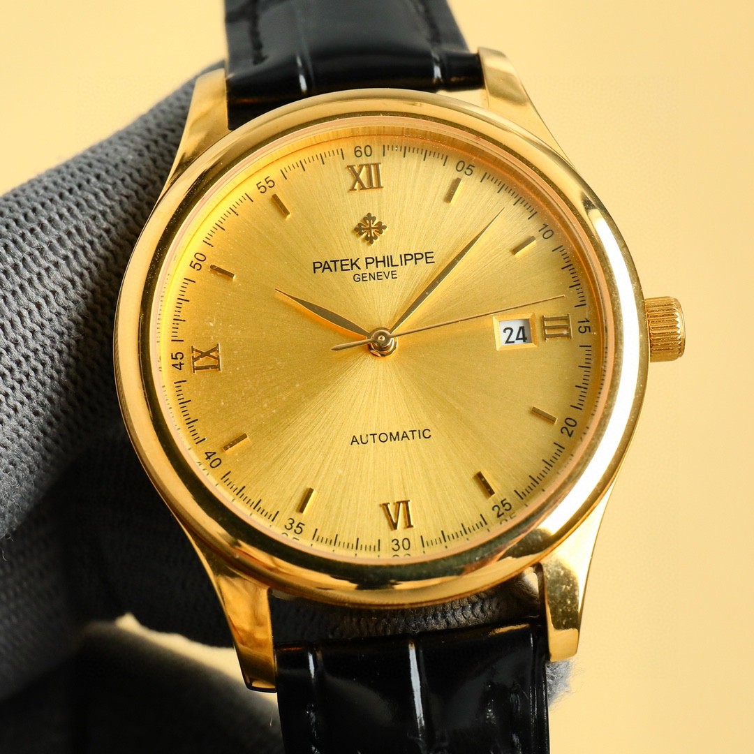 Patek Philippe Calatrava Silver Dial Watch, 39mm, Automatic Movement