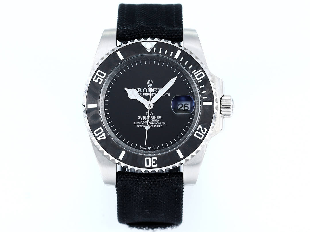 Rolex Submariner Black Dial Watch, 40mm, Automatic Movement