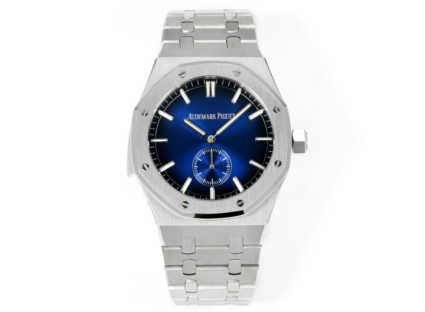 Audemars Piguet Royal Oak Blue Dial Stainless Steel Watch, 41mm, Automatic Movement