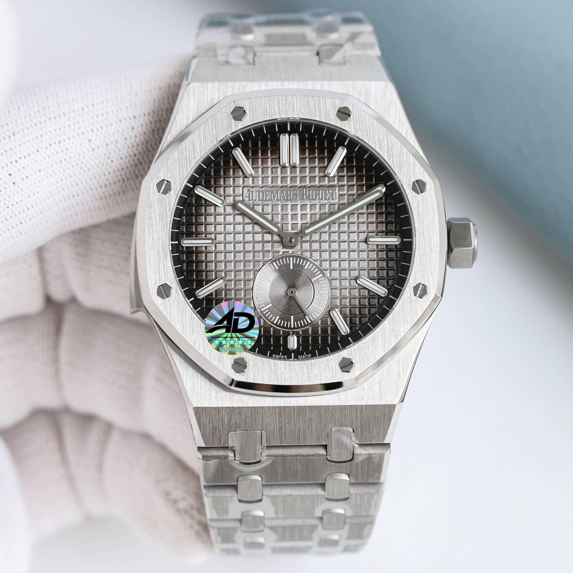 Audemars Piguet Royal Oak Red Gradient Dial Stainless Steel Watch, 41mm, Automatic Movement