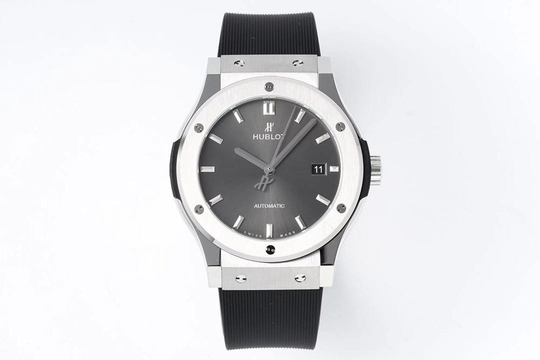 Hublot Classic Fusion Grey Dial Titanium Watch, 42mm, Automatic Movement