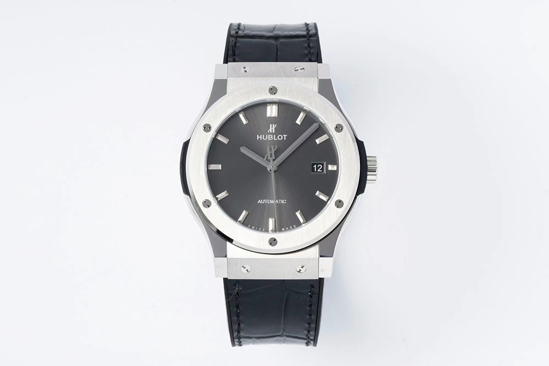 Hublot Classic Fusion Grey Dial Titanium Watch, 42mm, Automatic Movement