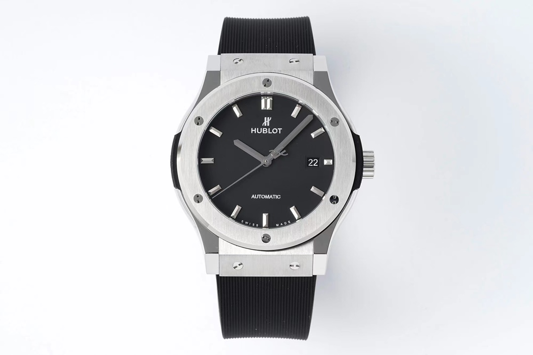 Hublot Classic Fusion Black Dial Titanium Watch, 42mm, Automatic Movement