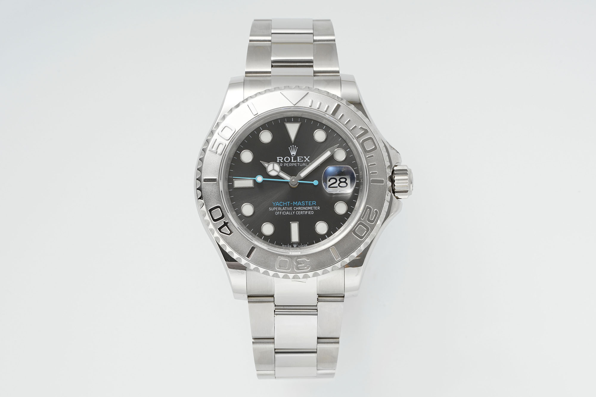 Rolex Yacht - Master 40mm Dark Gray Dial Stainless Steel Watch, Calibre 3235