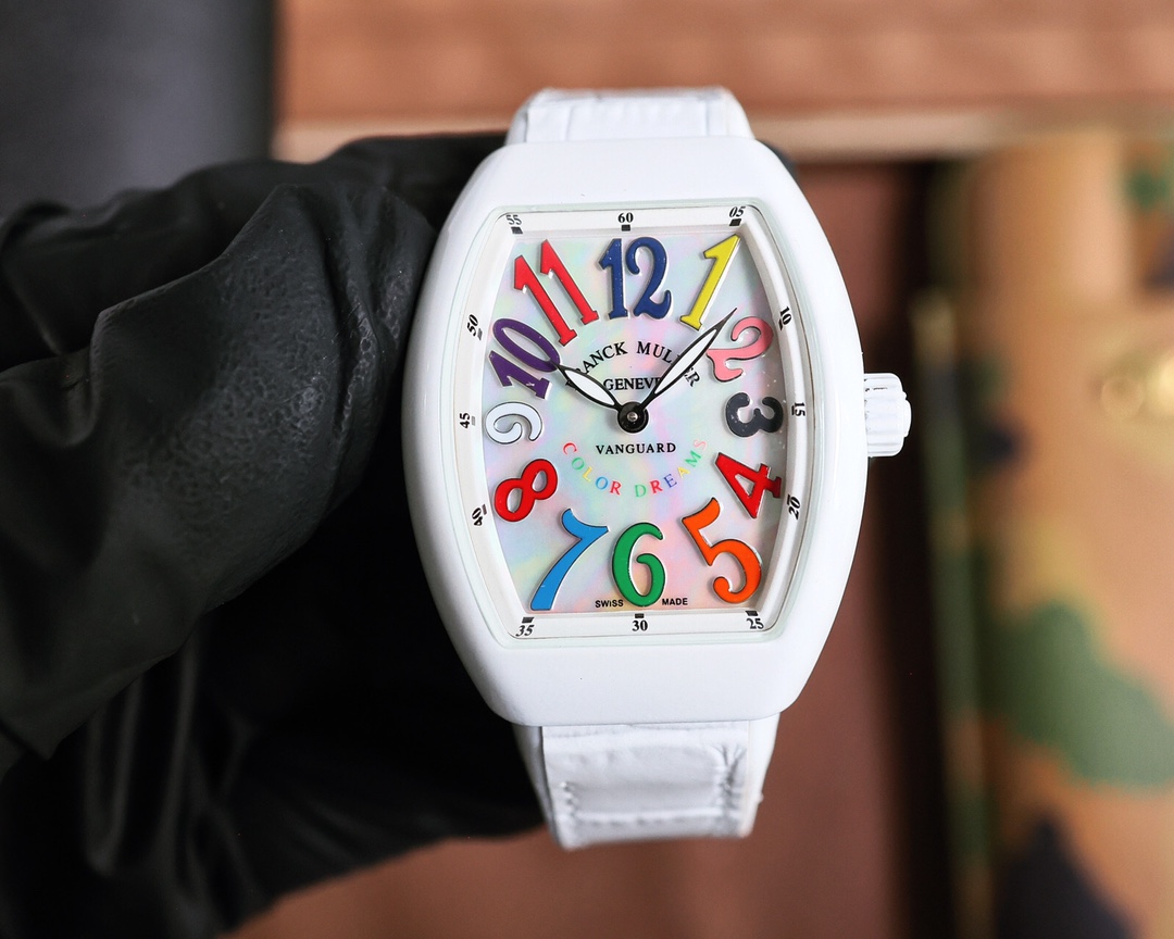 Franck Muller Vanguard 32mm Color Dreams Watch, Calibre FM 8000