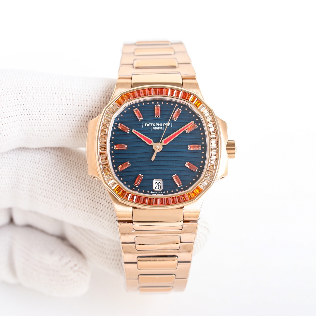 Patek Philippe Nautilus 40mm Watch, Calibre 324 SC