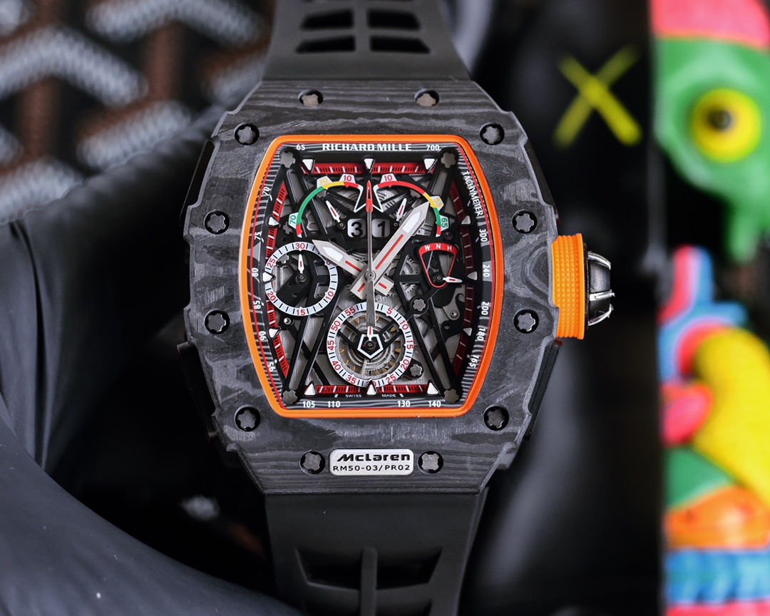 Richard Mille RM 50-03 McLaren Carbon TPT Tourbillon Chronograph Watch