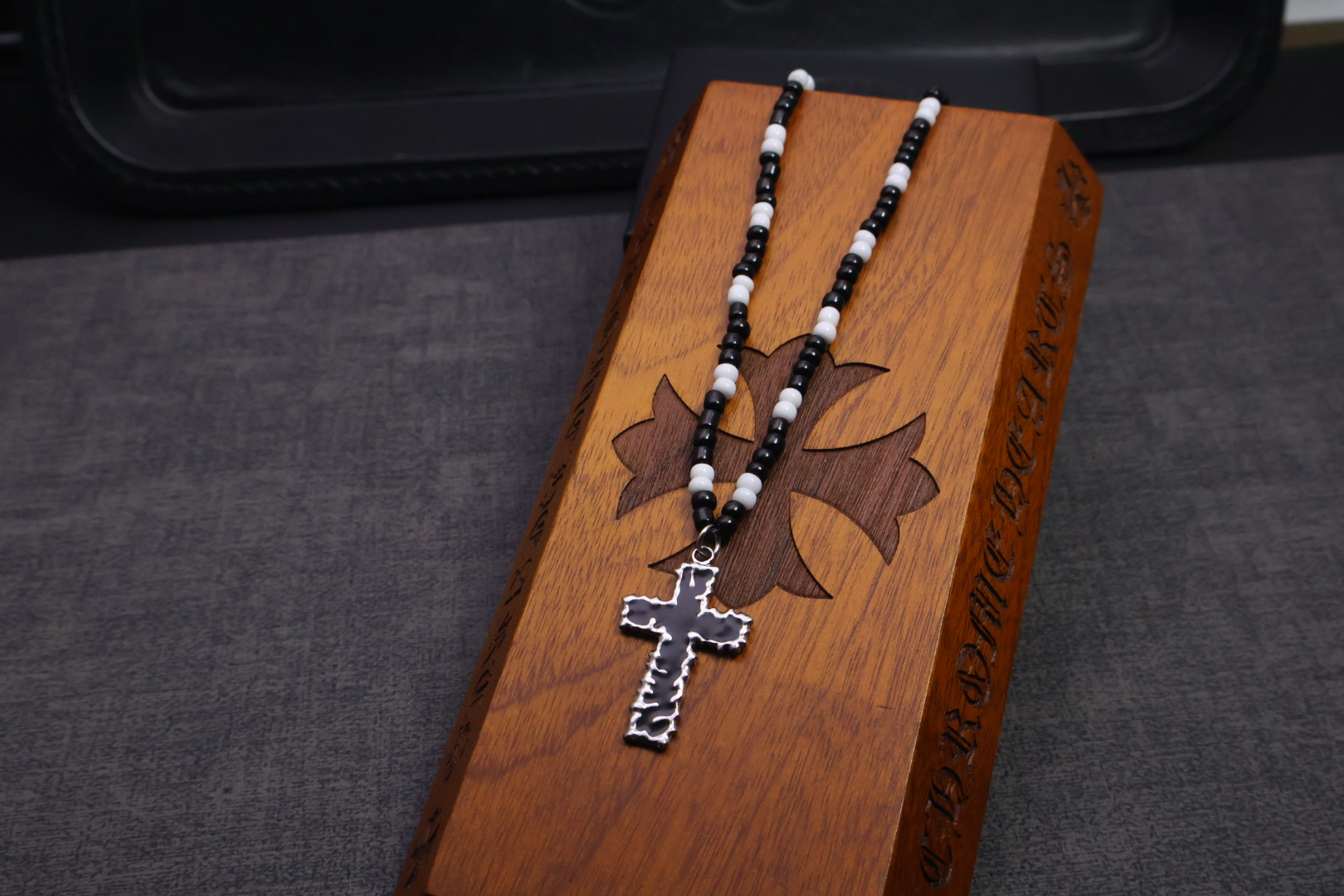Chrome Hearts, the iconic gothic - luxury brand renowned for handcrafted, edgy sterling silver jewelry.