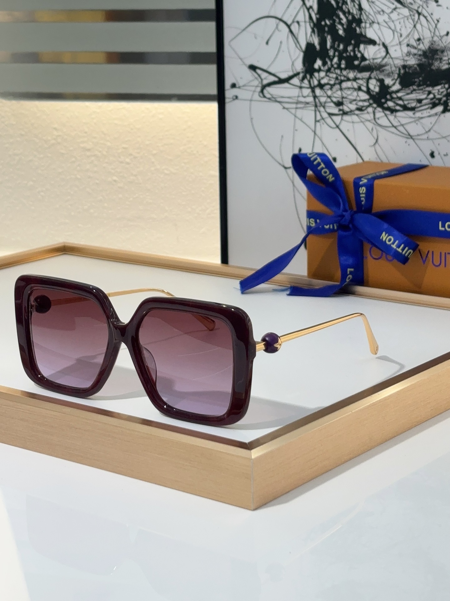 Louis Vuitton Z2970E Square Sunglasses