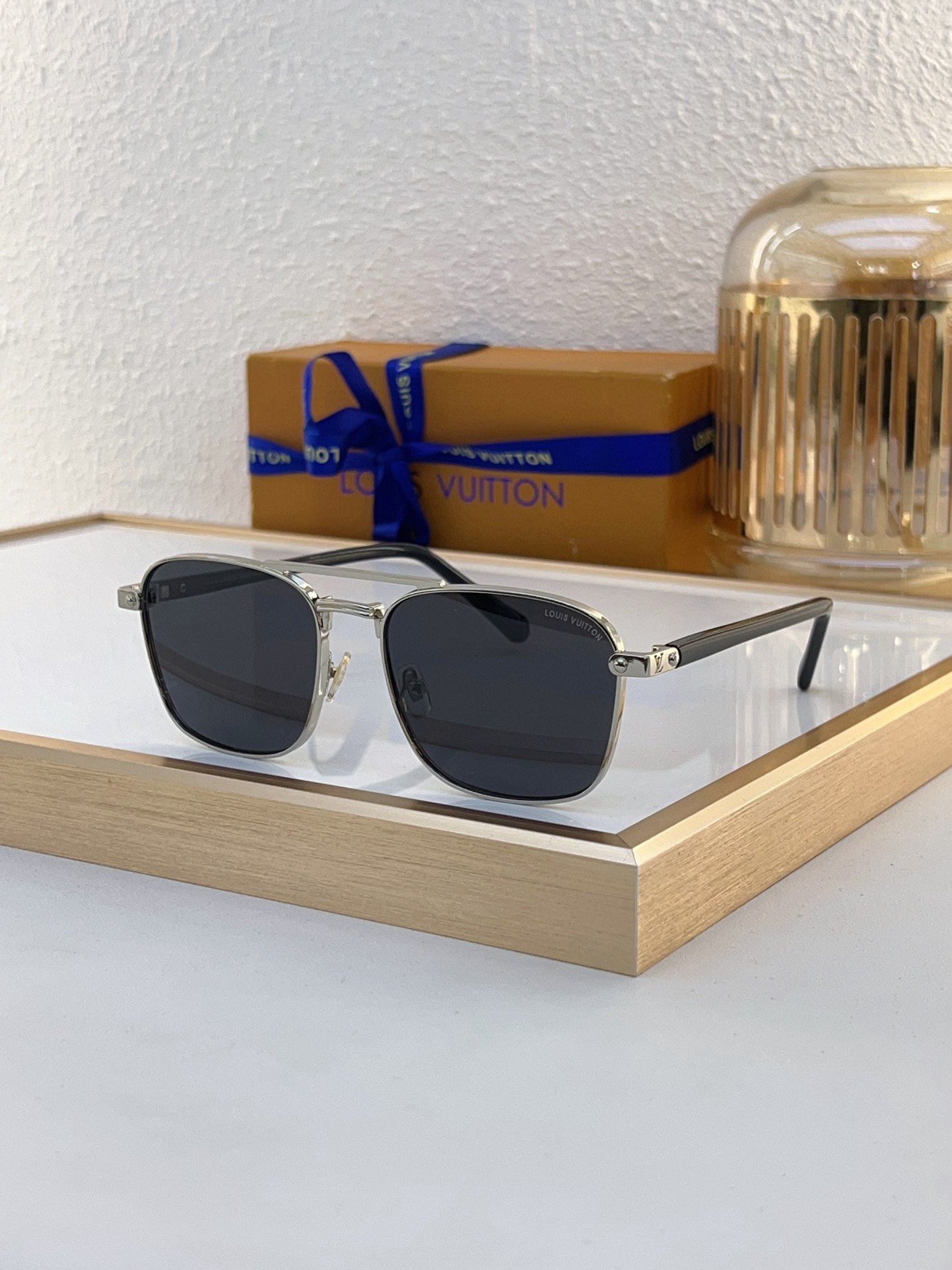 Louis Vuitton Z2870E Aviator - Inspired Square Sunglasses