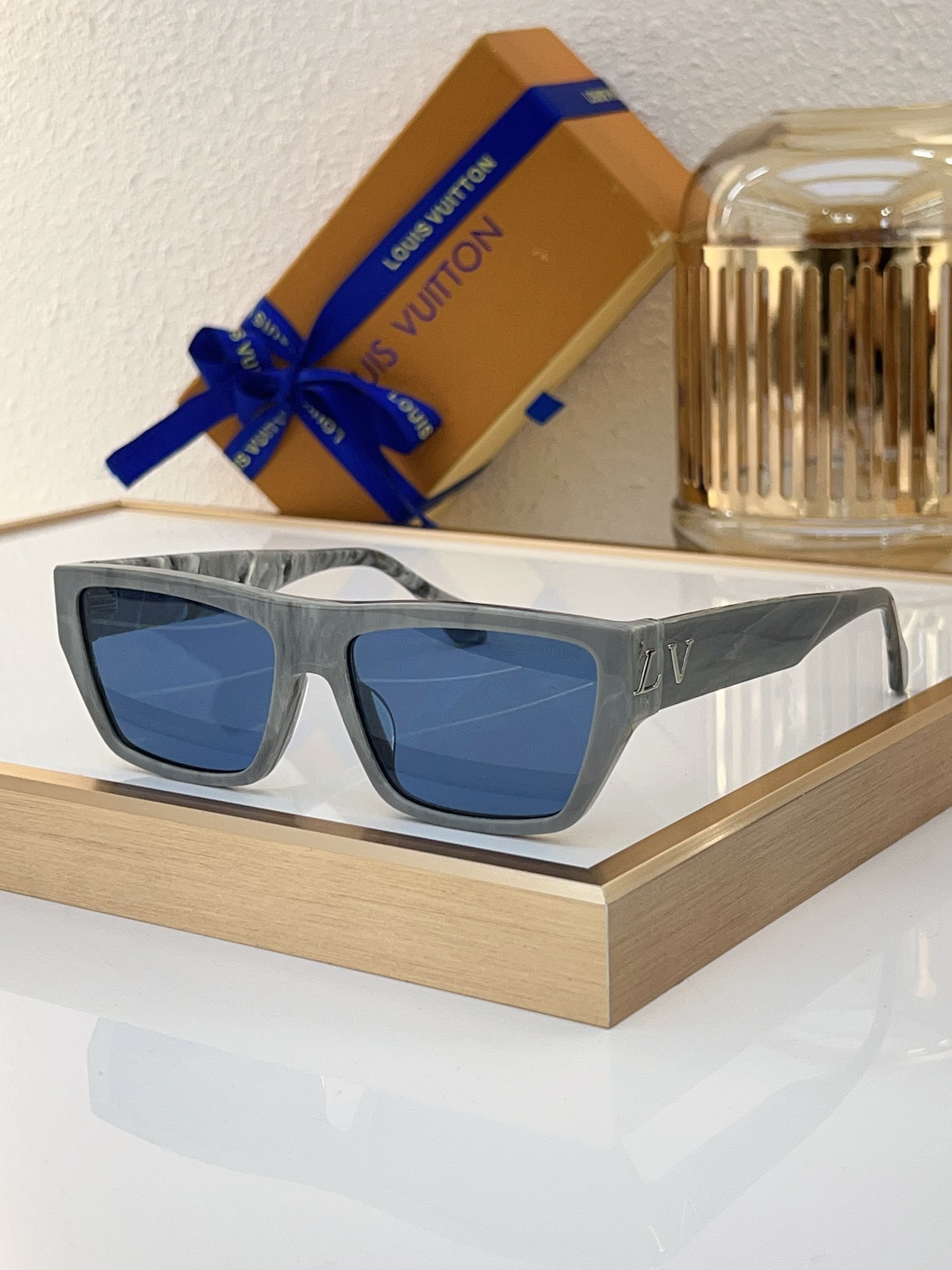 Louis Vuitton Z2350E Square Acetate Sunglasses