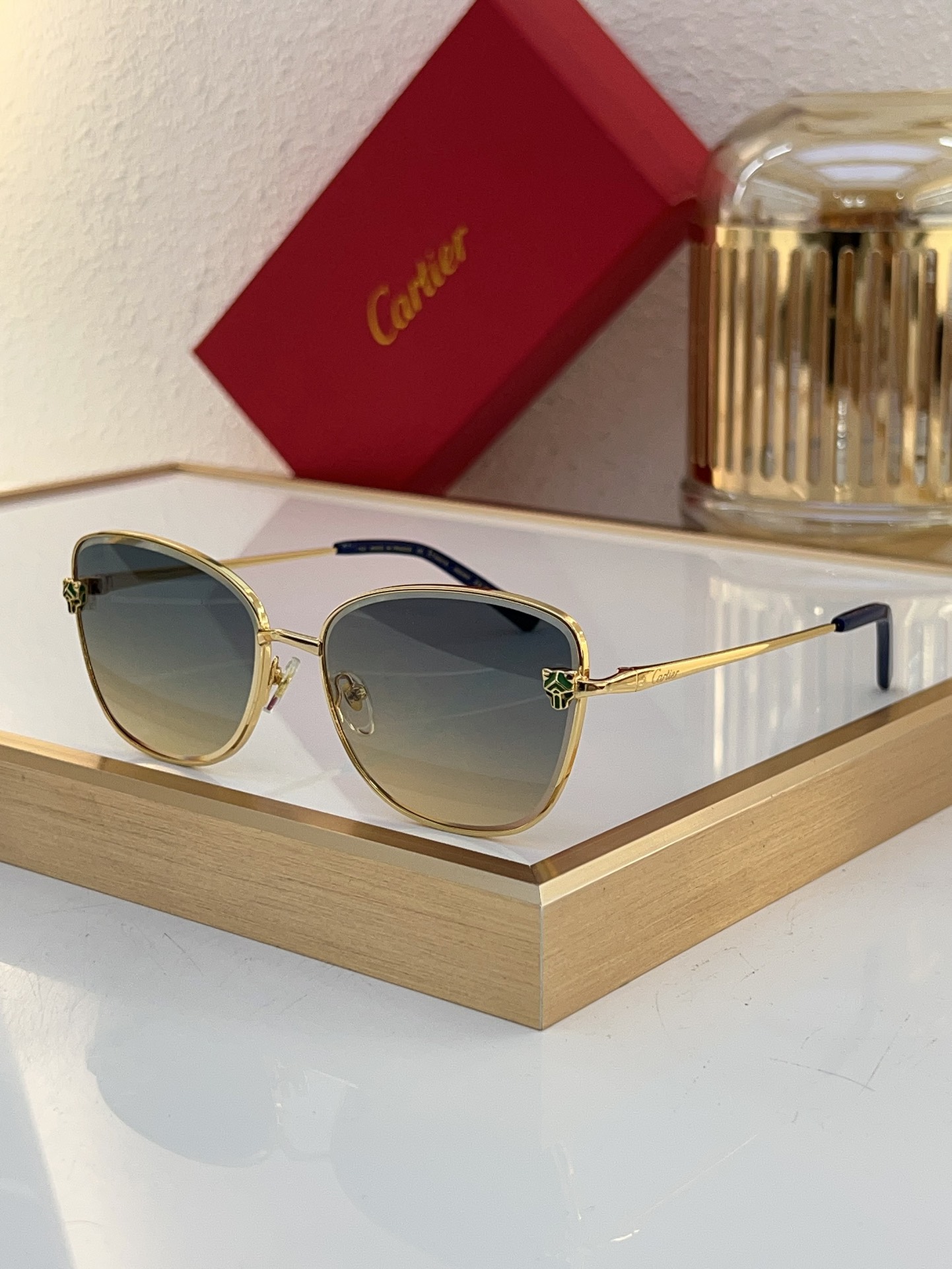 Cartier CT0623S Square - Shaped Sunglasses