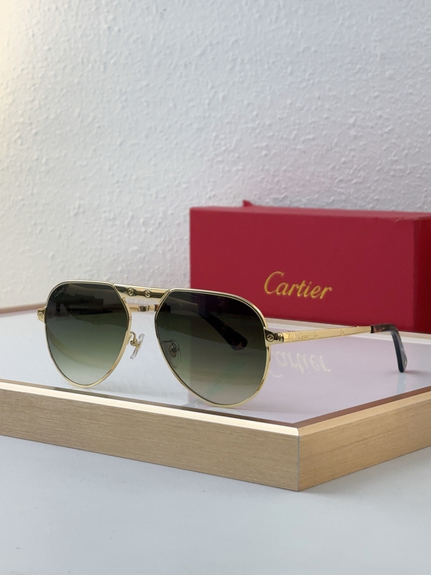 Cartier CT0075S Aviator - Style Sunglasses