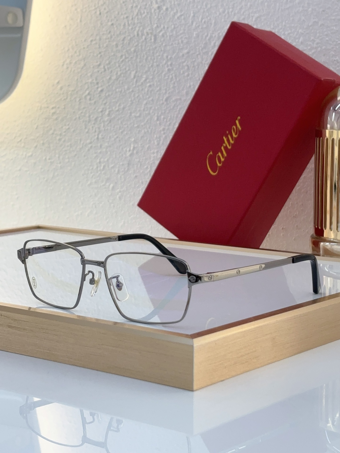 Cartier CT0611S Full - Rim Square Optical Frames