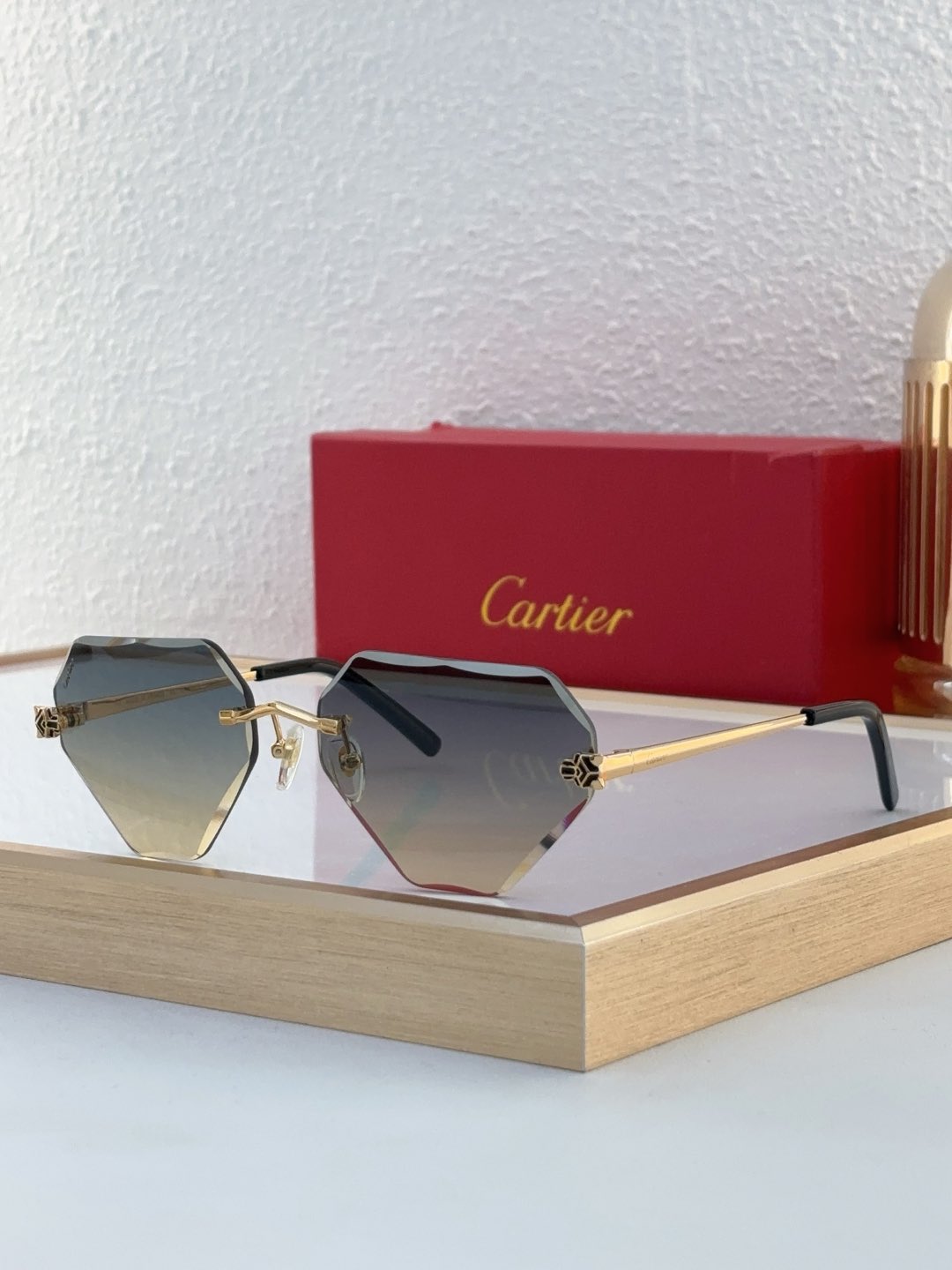 Cartier CT0399S Hexagonal Sunglasses
