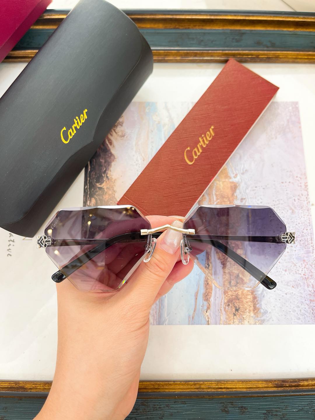 Cartier CT0399S Pilot Sunglasses