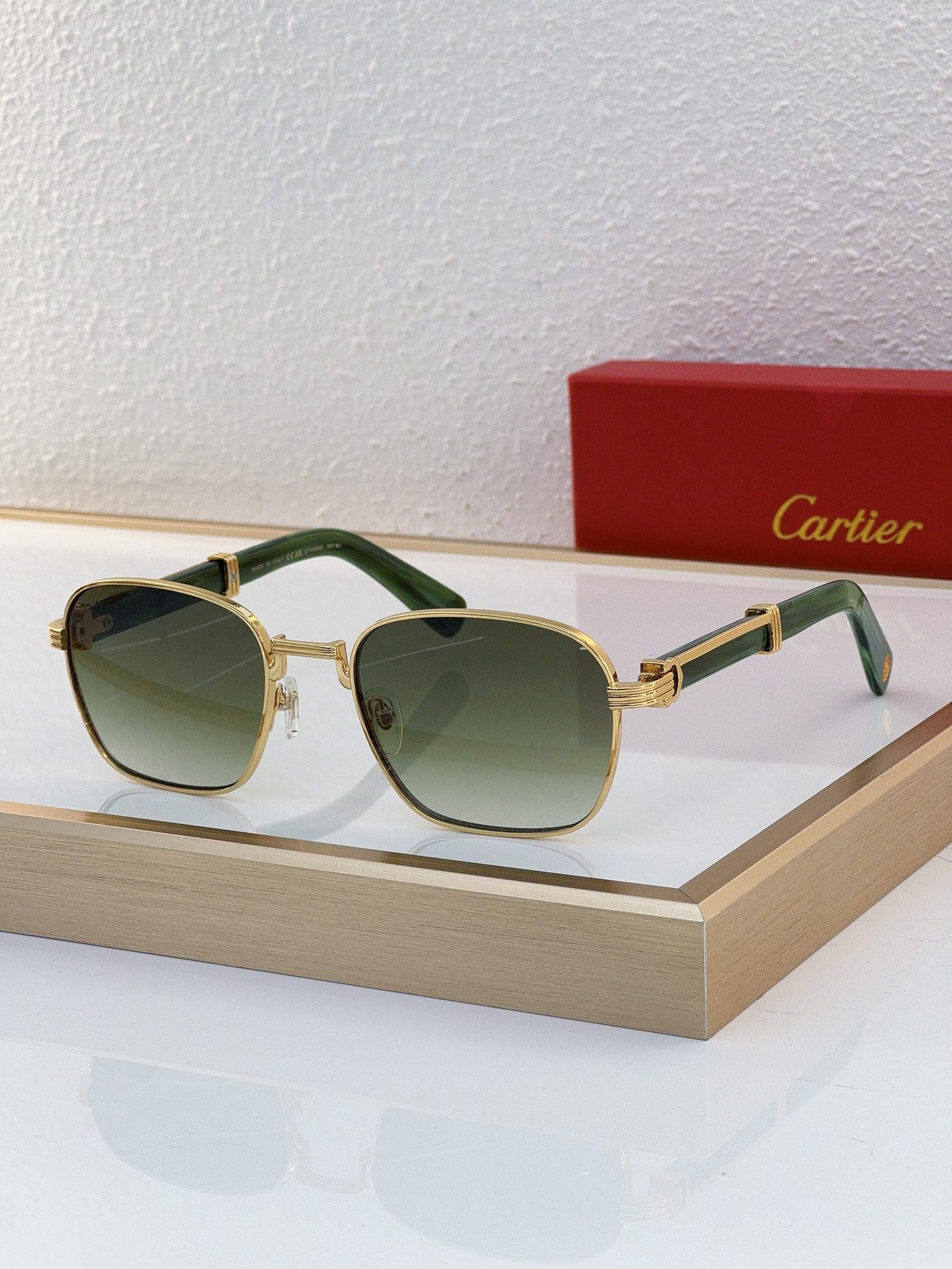 Cartier CT0363S Rimless Sunglasses