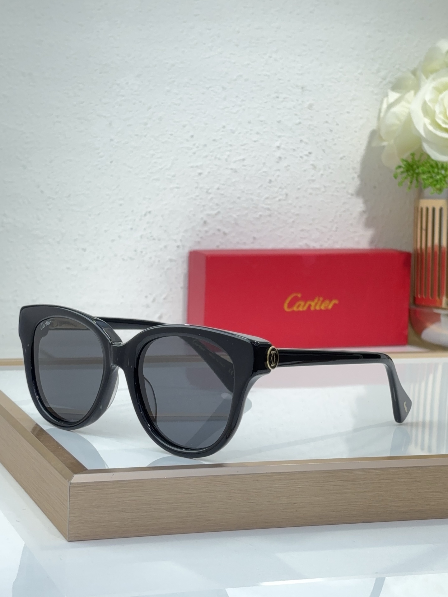 Cartier CT0316 Square Frame Sunglasses