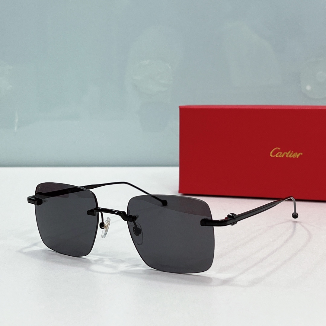 Cartier CT0403 Square Aviator Sunglasses