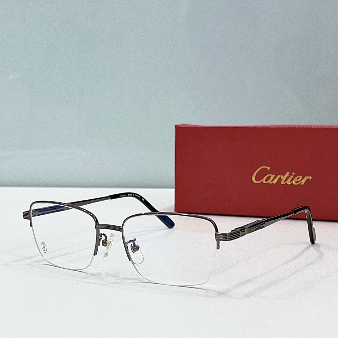 Cartier CT0042O Half-Rim Optical Glasses