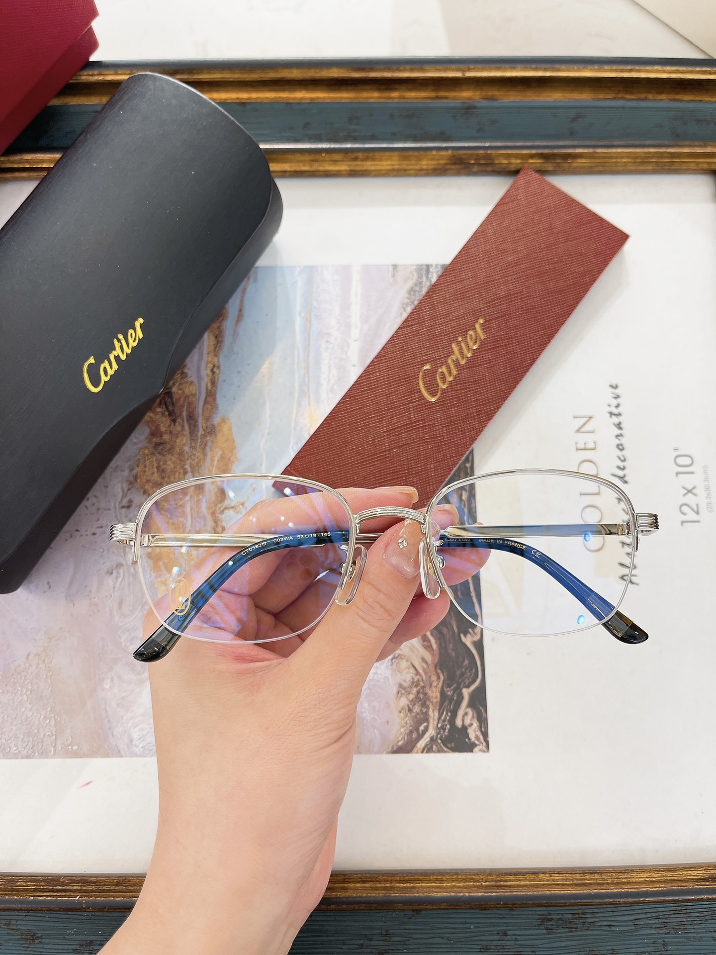 Cartier Luxury Optical Eyewear CT00420O