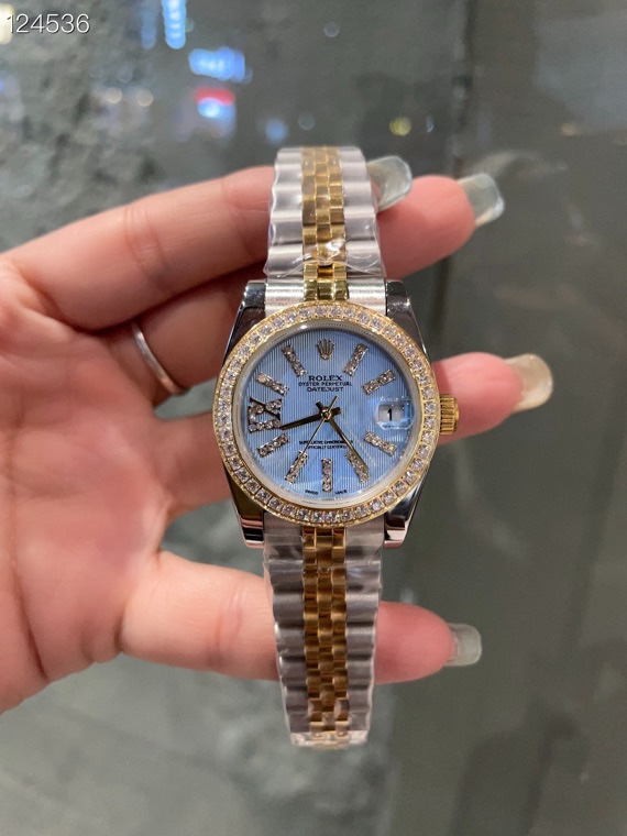 Rolex Women Datejust ladies’ watch, Ice Blue Empress 31mm
